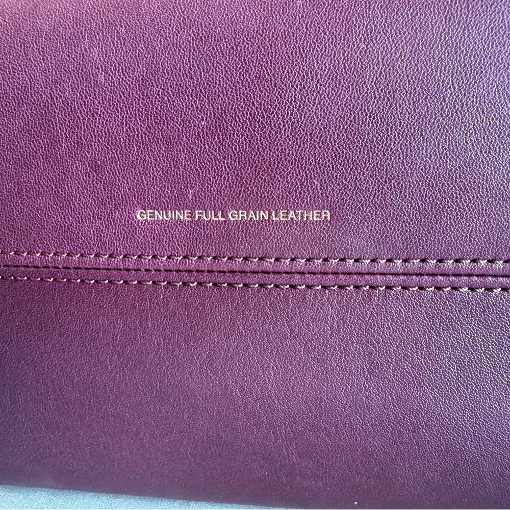 NEW Coach Empire 28 in Merlot - Picture 5 of 13